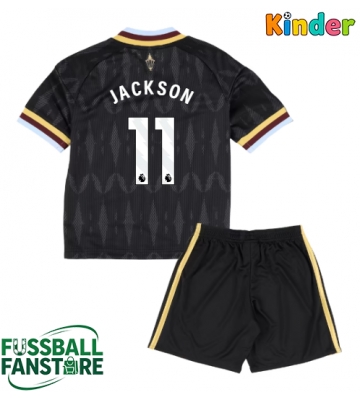 Aston Villa Nicolas Jackson #11 Replik Auswärtstrikot Kinder 2026-27 Kurzarm (+ Kurze Hosen)